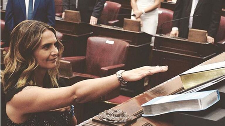 Amalia Granata le respondió a Rial que la comparó con Hitler