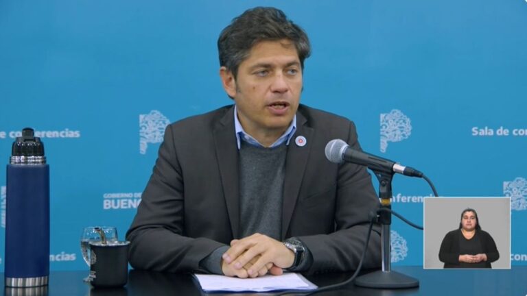 Axel Kicillof anunció una ley para reactivar la obra pública nacionalenlaProvincia