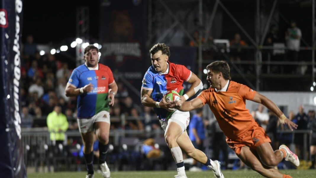 Jugadores de Capibaras XV en el campo de juego