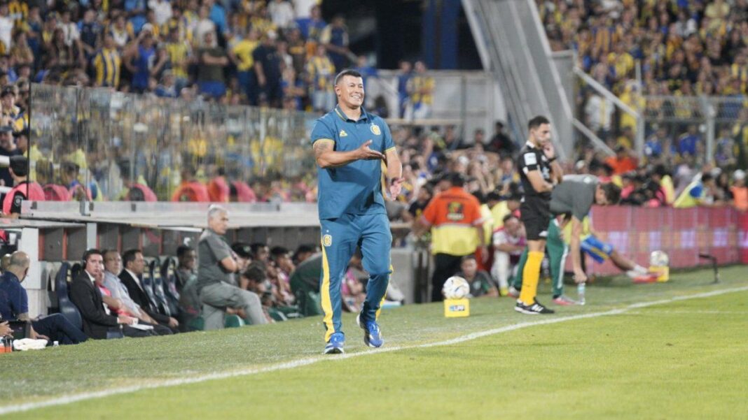 Plantel de Central durante el viaje a Río Cuarto