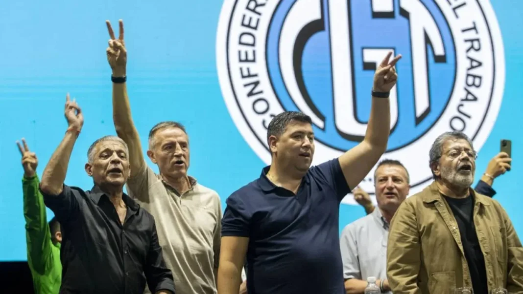 Movilización de la CGT por el Día del Trabajador en Santa Fe