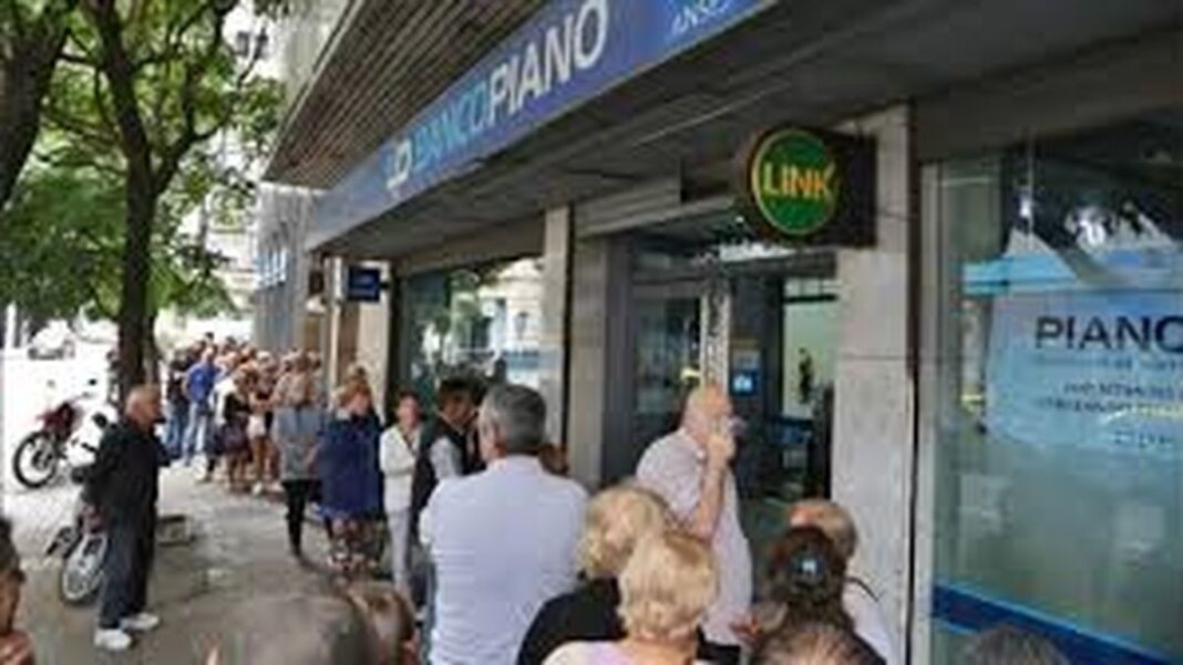 Fachada del Banco Piano en Santa Fe