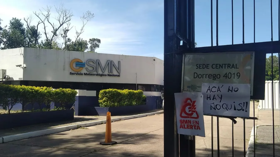 Estación meteorológica del SMN en Santa Fe