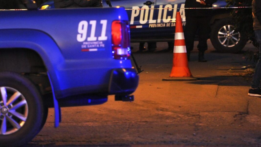 Ilustración genérica de un operativo policial en la ciudad de Santa Fe