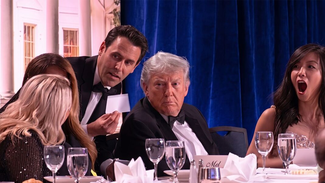 Agentes del Servicio Secreto escoltan a Donald Trump durante evacuación en cena de corresponsales