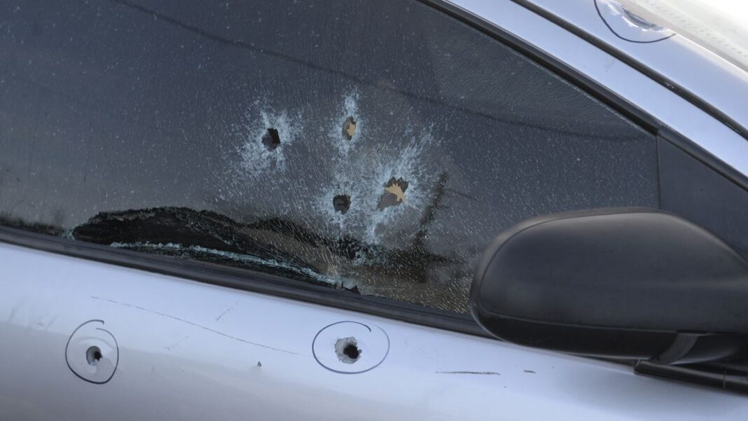 Fachada del tribunal donde se desarrolla el juicio por el crimen de Alejandro Ramírez.