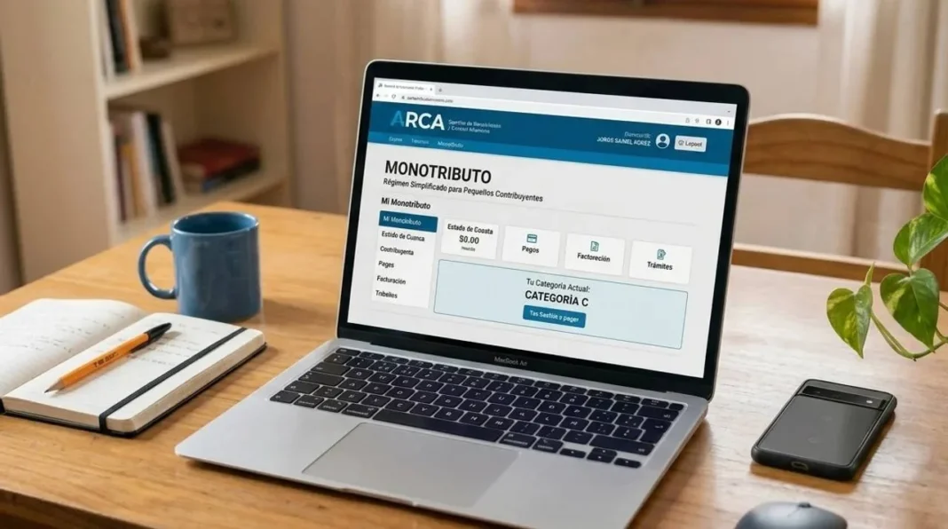 Gráfico informativo sobre las categorías del Monotributo