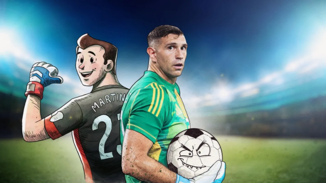 Tráiler de la película Dibu Martínez: El pibe que ataja el tiempo de Netflix