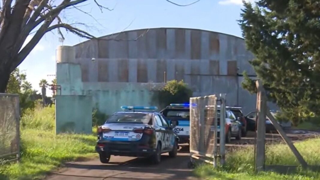 Zona del barrio Godoy en Rosario, lugar del accidente laboral