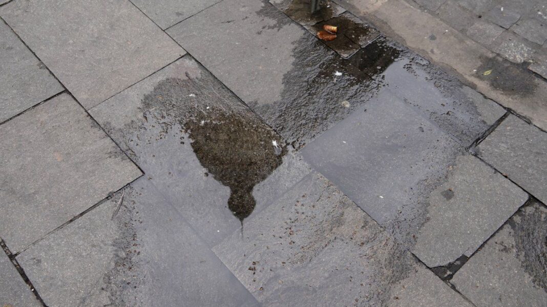 Mapa del pronóstico del tiempo con nubes sobre la región de Rosario, Santa Fe
