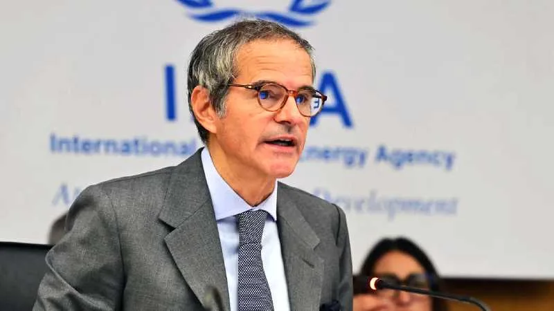 Retrato de Rafael Grossi, director general del Organismo Internacional de Energía Atómica (OIEA).