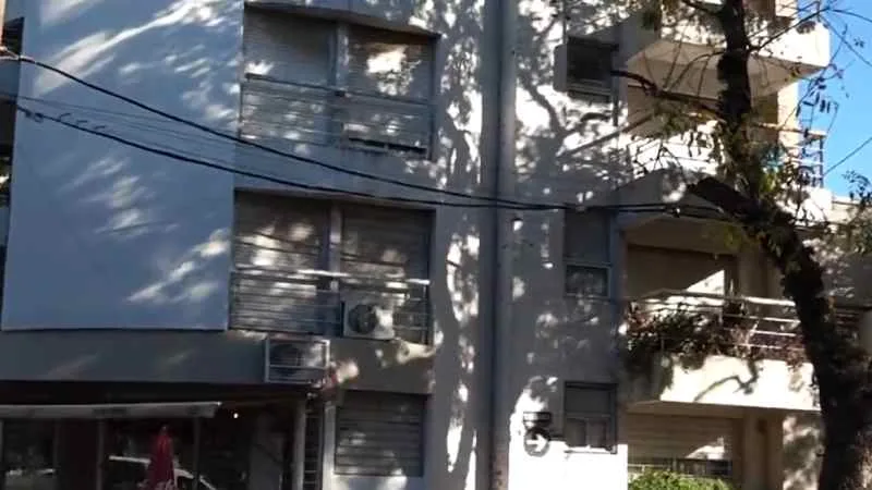 Edificio en 27 de Febrero al 500 donde ocurrió el robo