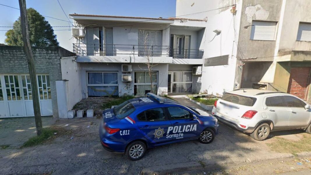 Escena del crimen en Villa Gobernador Gálvez