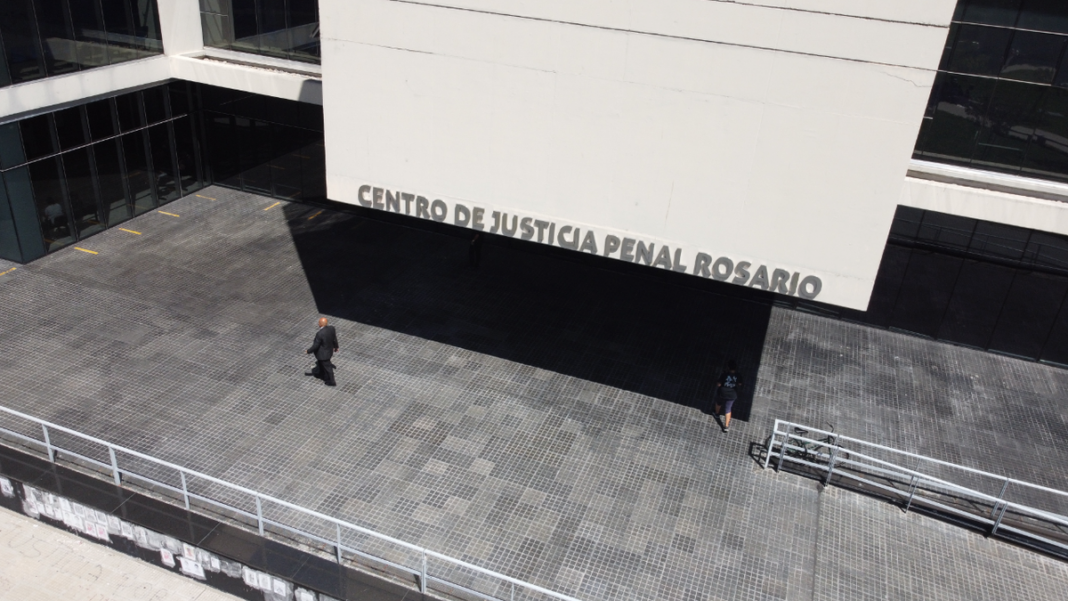Fachada del Centro de Justicia Penal de Santa Fe