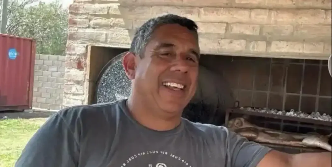 Operativo policial en canal de Rufino donde fue hallado el cuerpo de Juan Emilio López