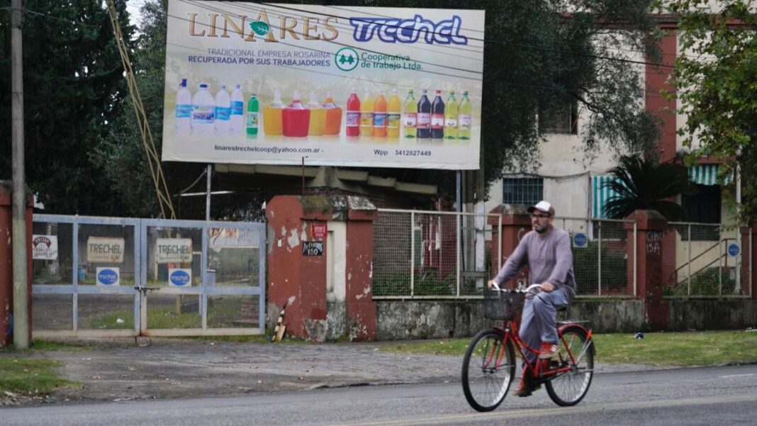 Cooperativa Trechel en predio de Junín y Caseros, barrio Refinería