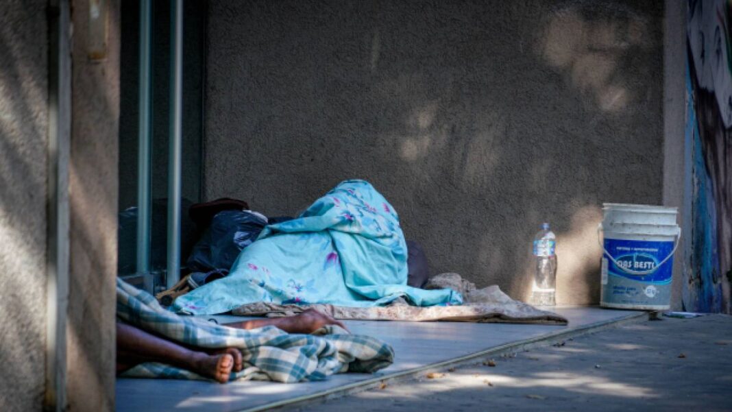 Personas en situación de calle en Rosario durante el invierno